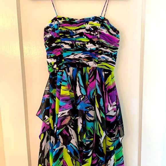 High-Low Prom Dress Size 5/6 - Picture 1 of 4